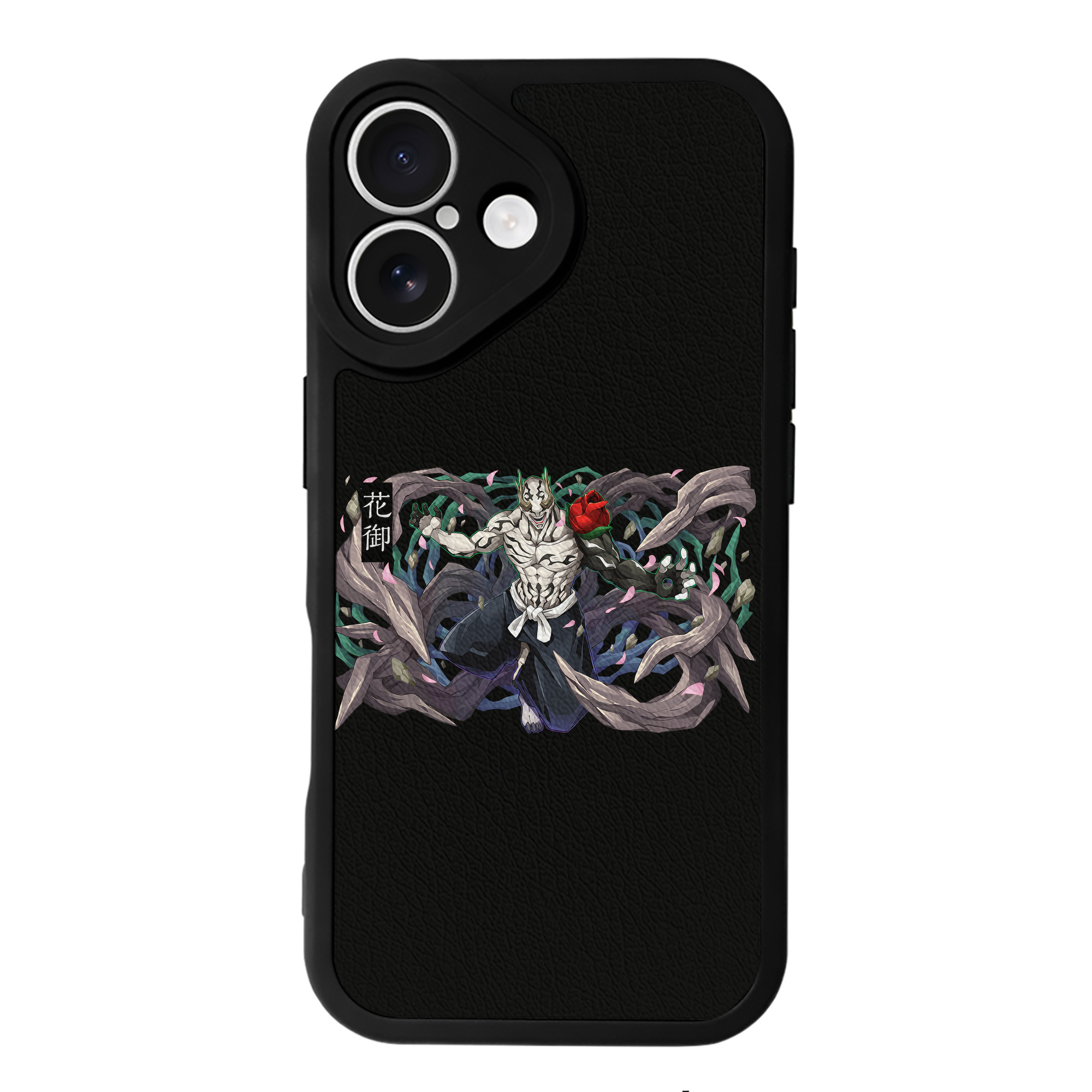 （画像用） 呪術廻戦 Jujutsu Kaisen 【iPhone 16シリーズ対応】シリコンスマホケース（レザー調） 材質：シリコン